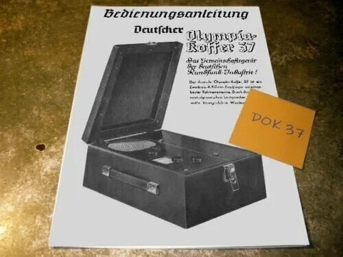 Zubehör volksempfänger dok - zubehör,