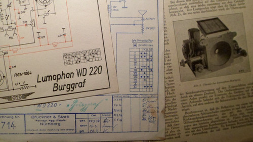 Lumophon röhrenradio - lumophon,