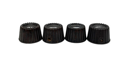 Vintage original drehknopf - 4x,